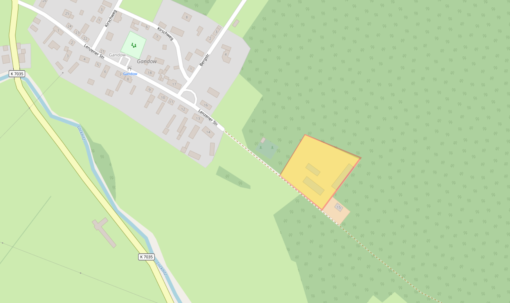 NVA-Kaserne in Gandow-image